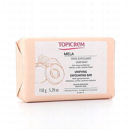TOPICREM Mela - Pain exfoliant unifiant 150g