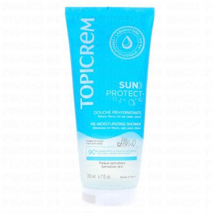 TOPICREM Sun Protect - Gel Douche Réhydratant 200ml