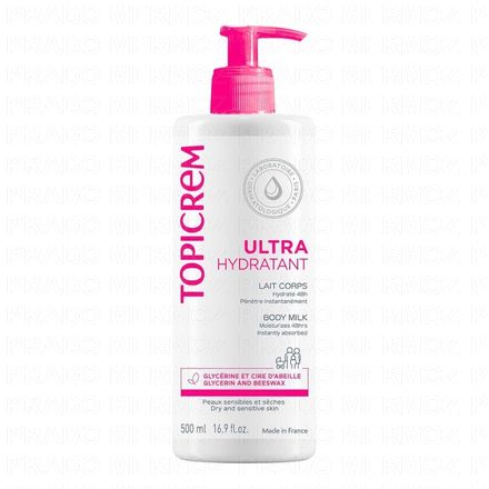 TOPICREM Ultra-hydratant lait corps (500ml)