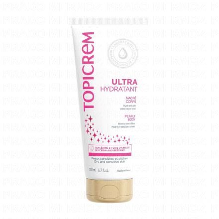 TOPICREM Ultra-hydratant nacr&eacute; corps tube 200ml