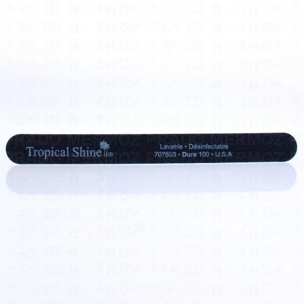 TROPICAL SHINE Lime à ongles (noire dure 100)