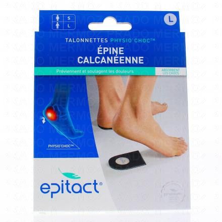 EPITACT Talonnettes physio'choc épine calcanéenne (taille l - homme)