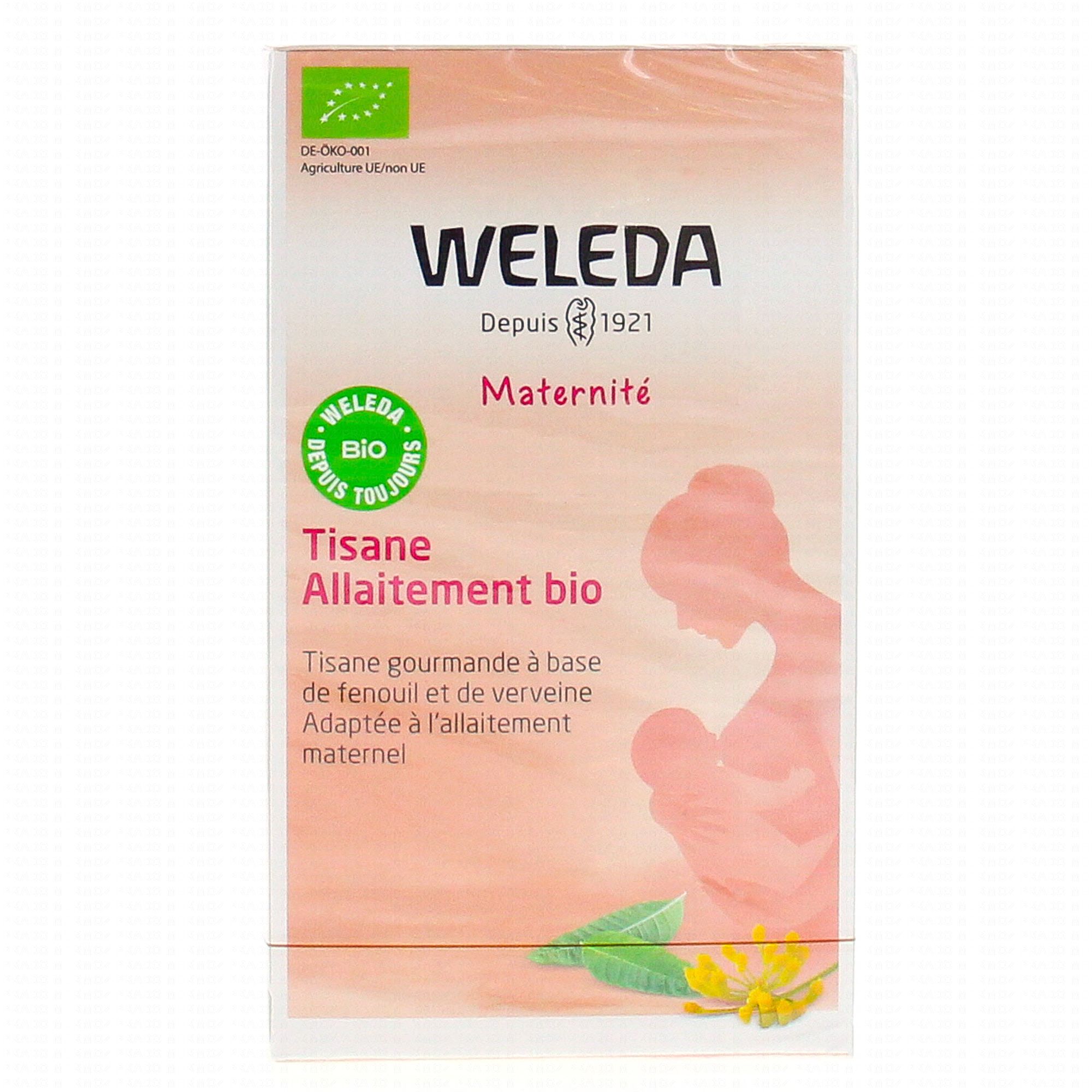 Weleda Tisane Allaitement bio fenouil verveine 20 sachets