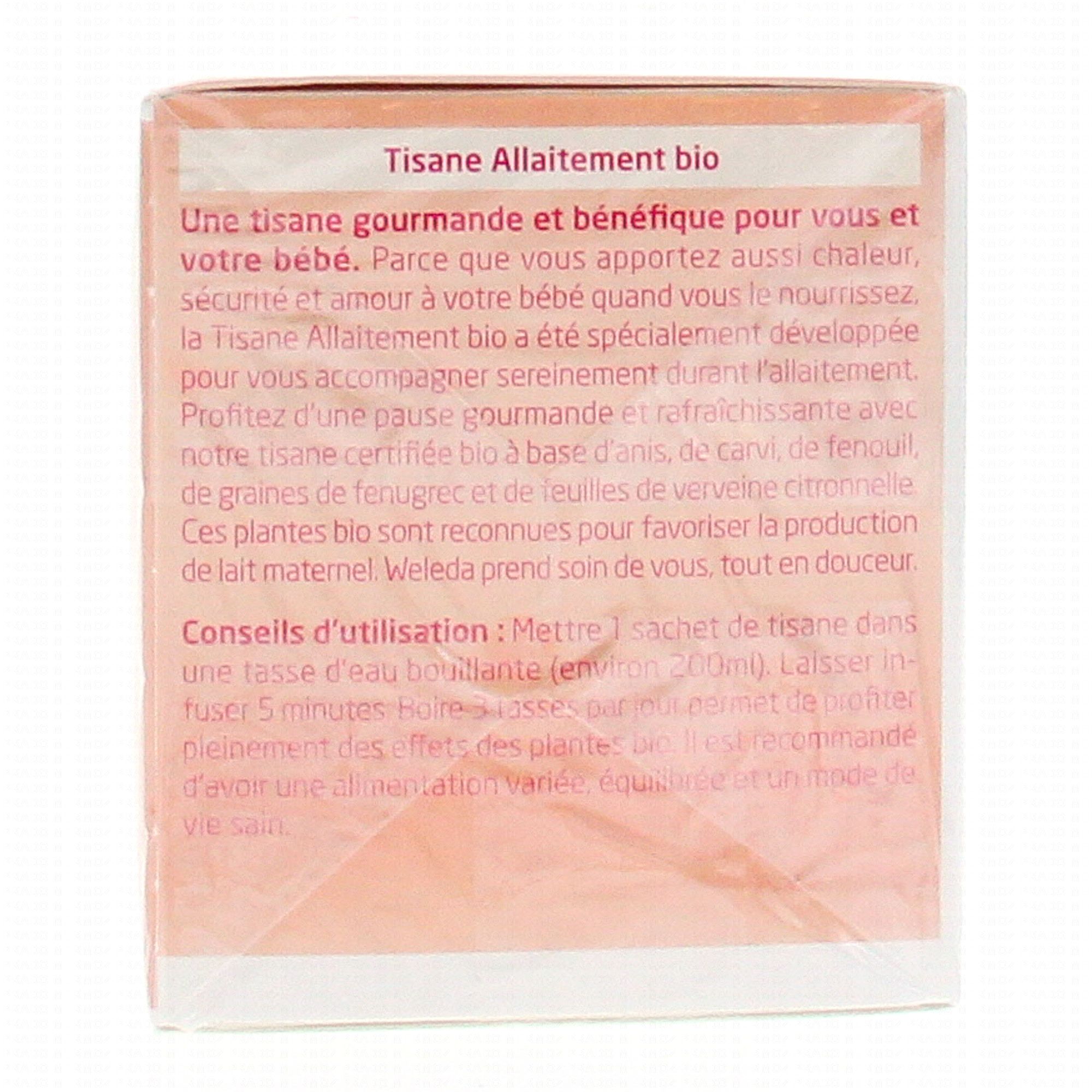 MATERNITÉ - Tisane Allaitement Bio, 20 sachets de 2g