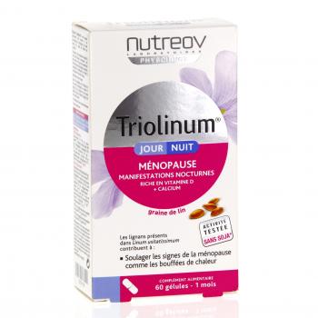 NUTREOV Triolinum jour nuit ménopause manifestations nocturnes 60 gélules