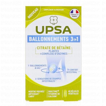 Ballonnements 3en1 x40 gélules 3