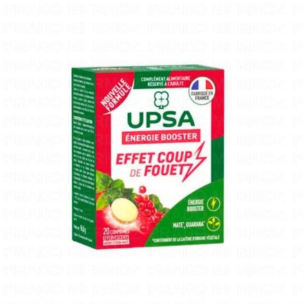 UPSA Énergie - Booster Effet coup de fouet x20 comprimés effervescents