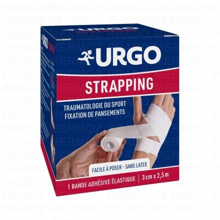 URGO Douleurs Strapping Bande Adh&eacute;sive &Eacute;lastique (3cm x 2,5m)