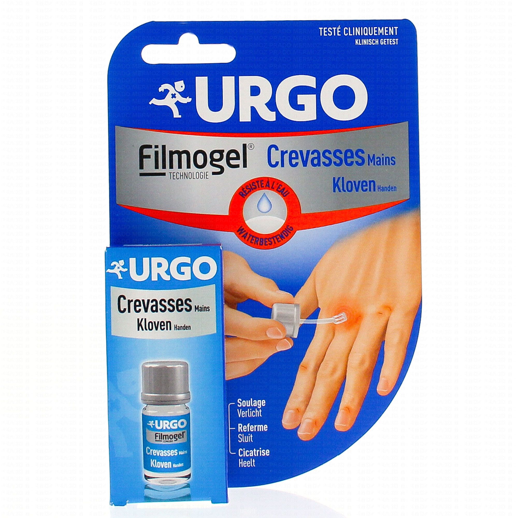 URGO Filmogel crevasses mains flacon 3,25ml - Parapharmacie Prado Mermoz