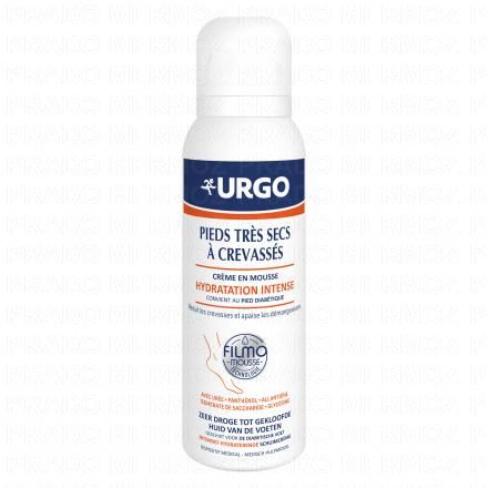 URGO Filmomousse - Crème en Mousse Pieds Très Secs à Crevassés 125ml