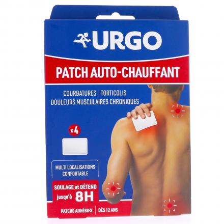 Patch Auto-Chauffant 8h lot de 4 - multi-zone