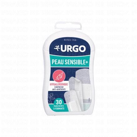 Peau sensible hypoallergénique 30 pansements 3 formats 3