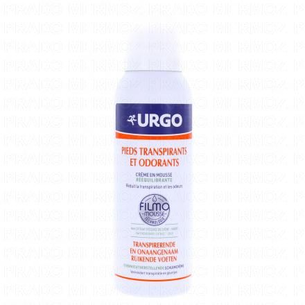 URGO Filmomousse - Crème en Mousse Pieds Transpirants et Odorants 125ml
