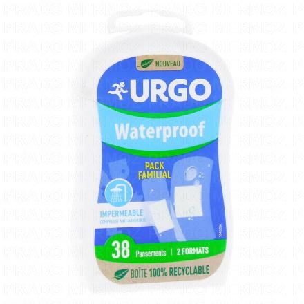 URGO Urgo waterproof pansements (pack familial de 38)
