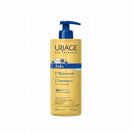 URIAGE 1ers Soins Bébé Huile lavante flacon 500ml