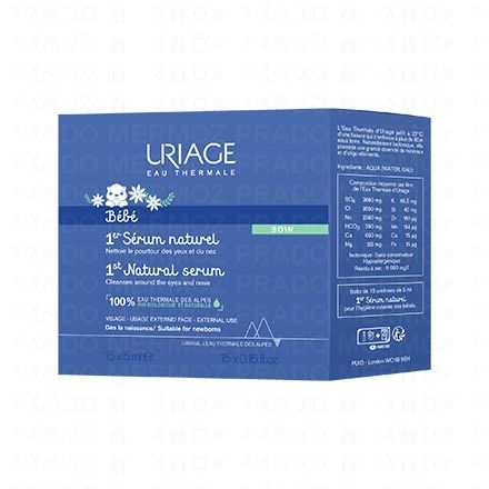 URIAGE 1ers Soins bébé - 1er Sérum naturel 15x5ml