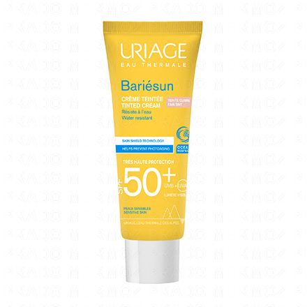 URIAGE Bariésun - Créme teinte Claire SPF50+ 50ml