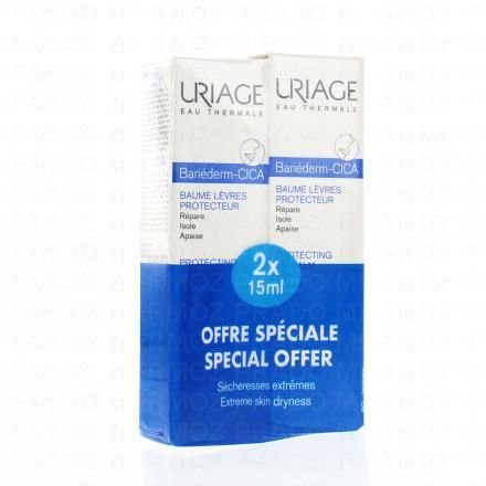 URIAGE Bariéderm - Cica - Baume lèvres 15mlx2