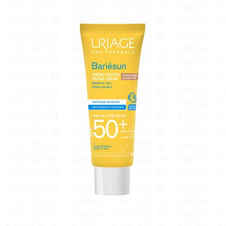 URIAGE Bariesun Créme teinte Doré SPF50 tube 50ml