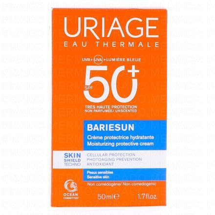 URIAGE Bariesun - Crème protectrice hydrante SPF50+ non parfumée 50ml