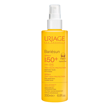 Bariesun solaire enfant SPF50 sans parfum spray 200ml