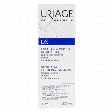 URIAGE DS - Emulsion apaisante régulatrice tube 40ml