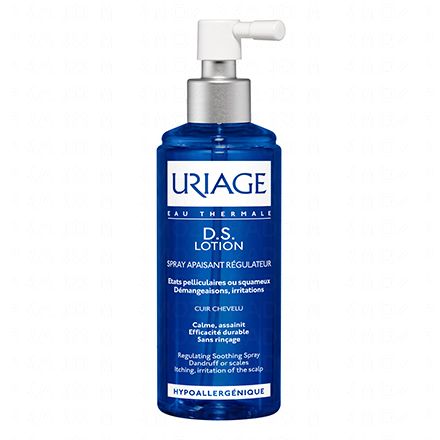 URIAGE DS lotion spray apaisant régulateur états pelliculaires 100ml