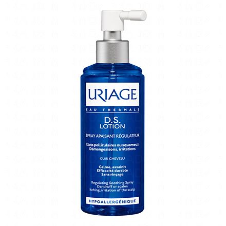 URIAGE DS lotion spray apaisant régulateur états pelliculaires 100ml