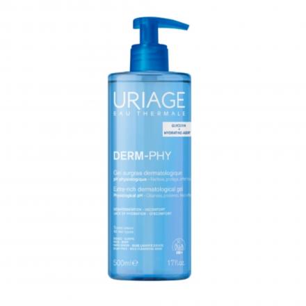 URIAGE Derm-Phy - Gel Douche Surgras Dermatologique (500ml)