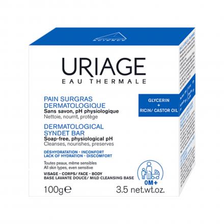 URIAGE Derm-Phy - Pain Surgras Dermatologique 100g