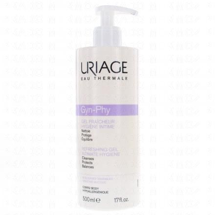URIAGE Gyn-Phy Gel fraîcheur hygiène intime flacon 500ml