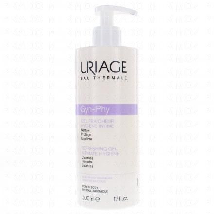 URIAGE Gyn-Phy Gel fraîcheur hygiène intime flacon 500ml