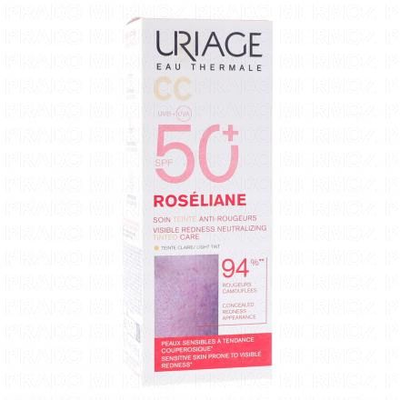 URIAGE Roséliane - CC Crème Soin teinté anti-rougeurs SPF50+ 40ml