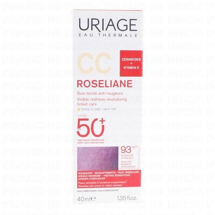 URIAGE Roséliane - CC Crème Soin teinté anti-rougeurs SPF50+ 40ml