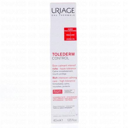 Tolederm control - Soin Calmant Intensif Haute Tolérance 40ml