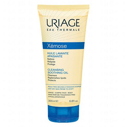 URIAGE Xémose Huile nettoyante apaisante (200ml)