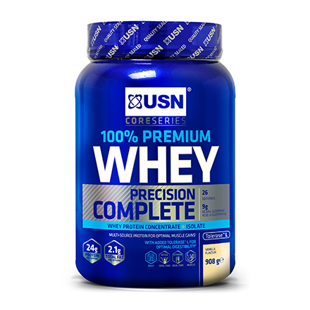 USN 100% Premium Whey precision complete saveur vanille pot 750g