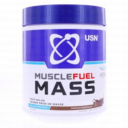 USN Muscle fuel mass parfum chocolat pot 750g