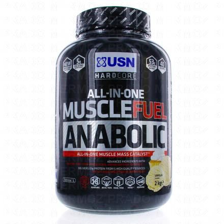 USN Musclefuel anabolic saveur vanille 2kg