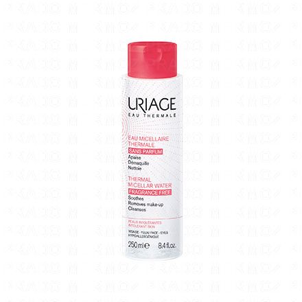 URIAGE Eau micellaire thermale peaux sensibles (flacon 250ml)