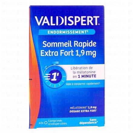 VALDISPERT Mélatonine 1.9 mg orodispersibles (1 boite 40 comprimés)