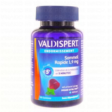 VALDISPERT Sommeil Rapide 1.9mg (60 gommes)