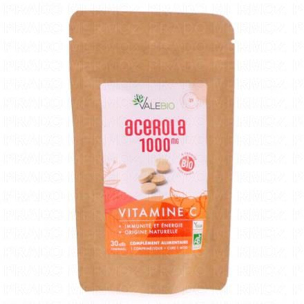 VALEBIO Acérola 1000mg Vitamine C x30 cps