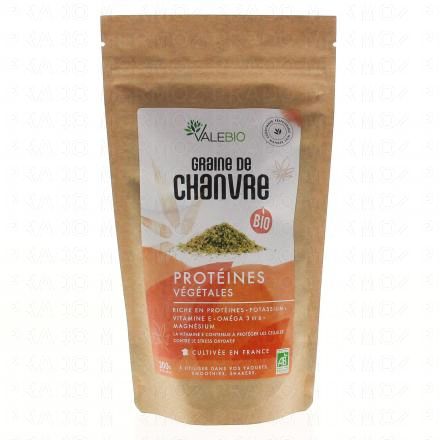 VALEBIO Graine de Chanvre bio sachet 200g