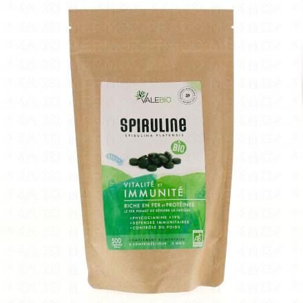 VALEBIO Super food Spiruline 500 comprimés