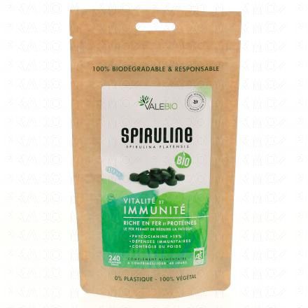 VALEBIO Super food Spiruline en comprimés sachet 120g