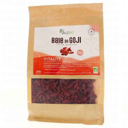 VALEBIO Super fruits baie de goji séchées sachet 500g
