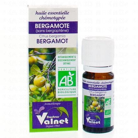 DOCTEUR VALNET Huile essentielle de bergamote bio flacon 10ml