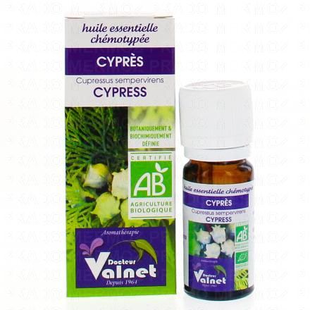 DOCTEUR VALNET Huile essentielle de cyprès bio flacon 10ml