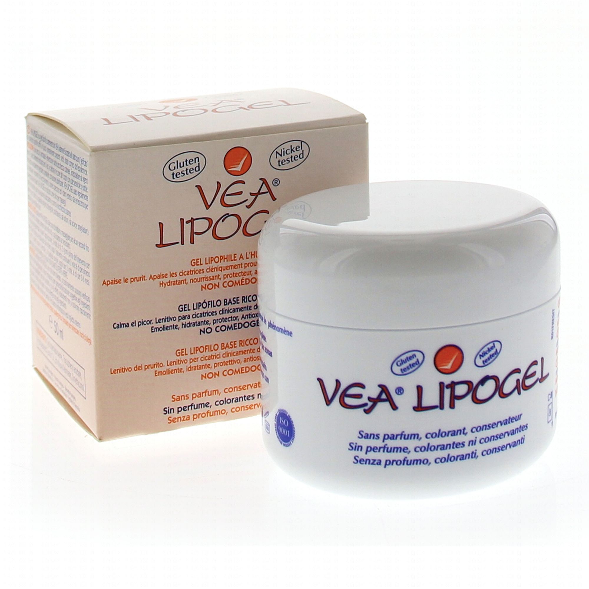 VEA Lipogel : Crème Émolliente, Réparatrice et Lipophile